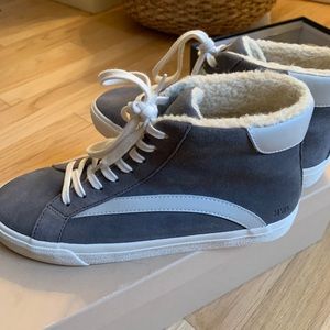 Madewell sidewalk high top sneakers